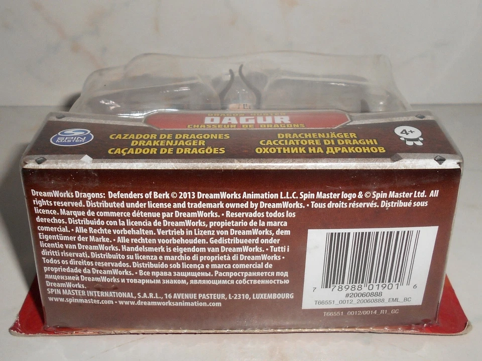 DreamWorks Dragons: DAGUR How to Train Your Dragon 2013 Rare 4+ Spin Master New - Image 4 of 4