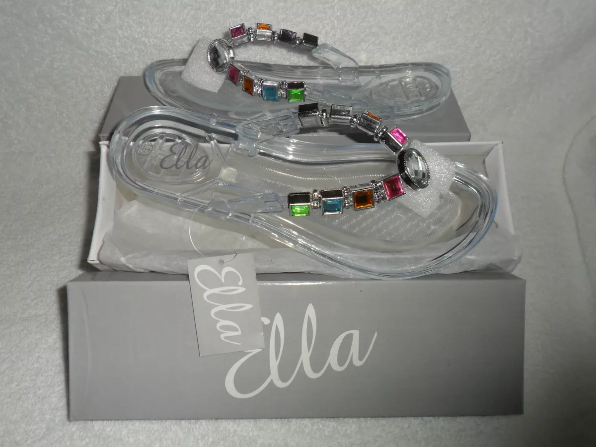 Jewelled hotsell jelly sandals