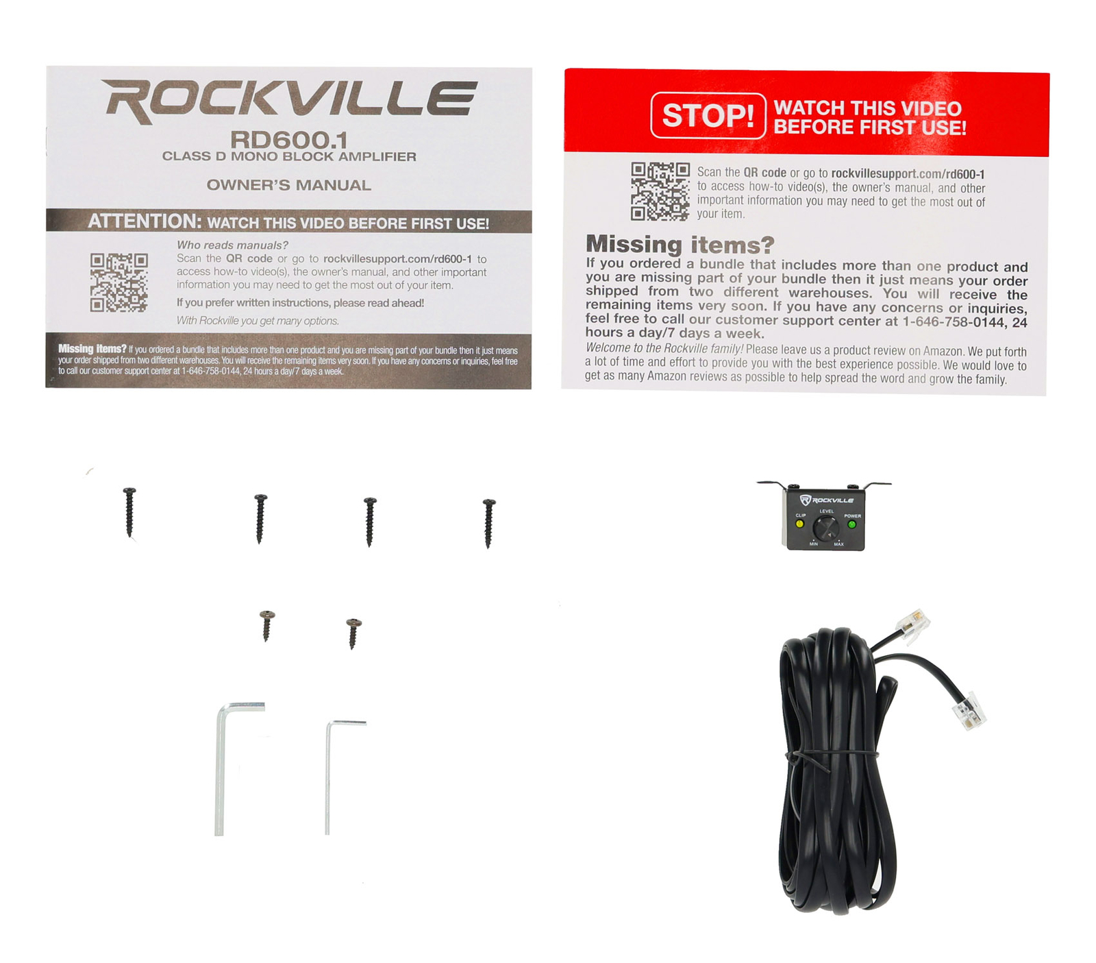 Автомобильный аудиоусилитель Rockville RD6001 мощностью 600 Вт RMS при 1 Ом пиковая мощность 2400 Вт