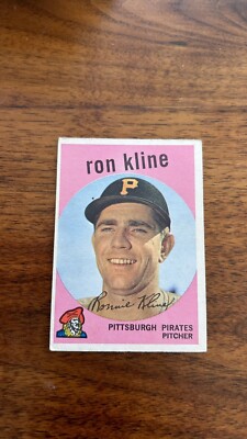 1959 Topps Set-Break #265 Ron Kline Pittsburgh Pirates | eBay