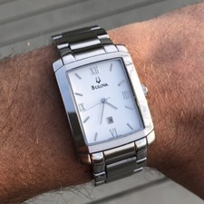 GORGEOUS Bulova Men s Tank Watch