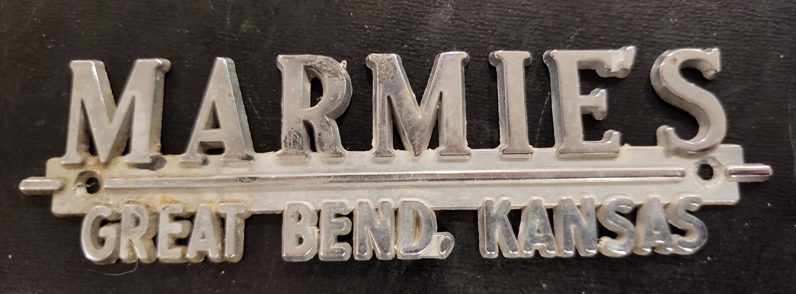 Marmie'sGreat Bend,KansMetal Dealer Emblem Car vintage SM4037 eBay