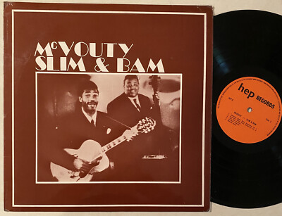 SLIM GAILLARD & BAM BROWN McVouty LEO WATSON Vic Dickenson Hep UK LP