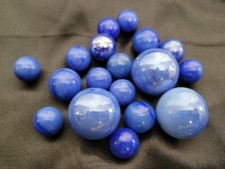 Vintage Mega Marbles All Blue- VACOR LOT
