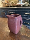 Antique 1930’s Art Deco Pottery Niloak Square Pitcher~  Dawn 11, 5.5"T Signed