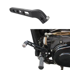 Black CNC Shift Lever for Harley Dyna Street Fat Bob Super Wide Glide FXDC FXDB