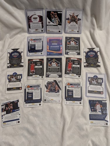 Zion Williamson 20 Karten Lot inklusive mehrerer Prizms - Bild 14 von 21