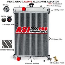 1906-6313 2 Rows Radiator For Kubota L3240DT3 L3240F3,L3240GST3,L3240HST3