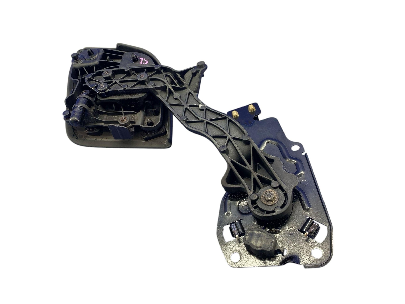 2017-2023 AUDI R8 REAR LEFT CONVERTIBLE HYDRAULIC TOP BRACKET W/ MOTOR *BURN*