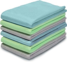 6 Pack Guitar Cloths, 12"x12" Microfiber Flute Cleaning Cloth for Musical...