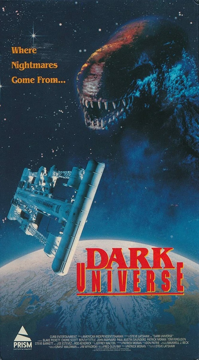 Dark Universe (VHS,1993) PRISM RELEASE HTF Horror Sci Fi Joe