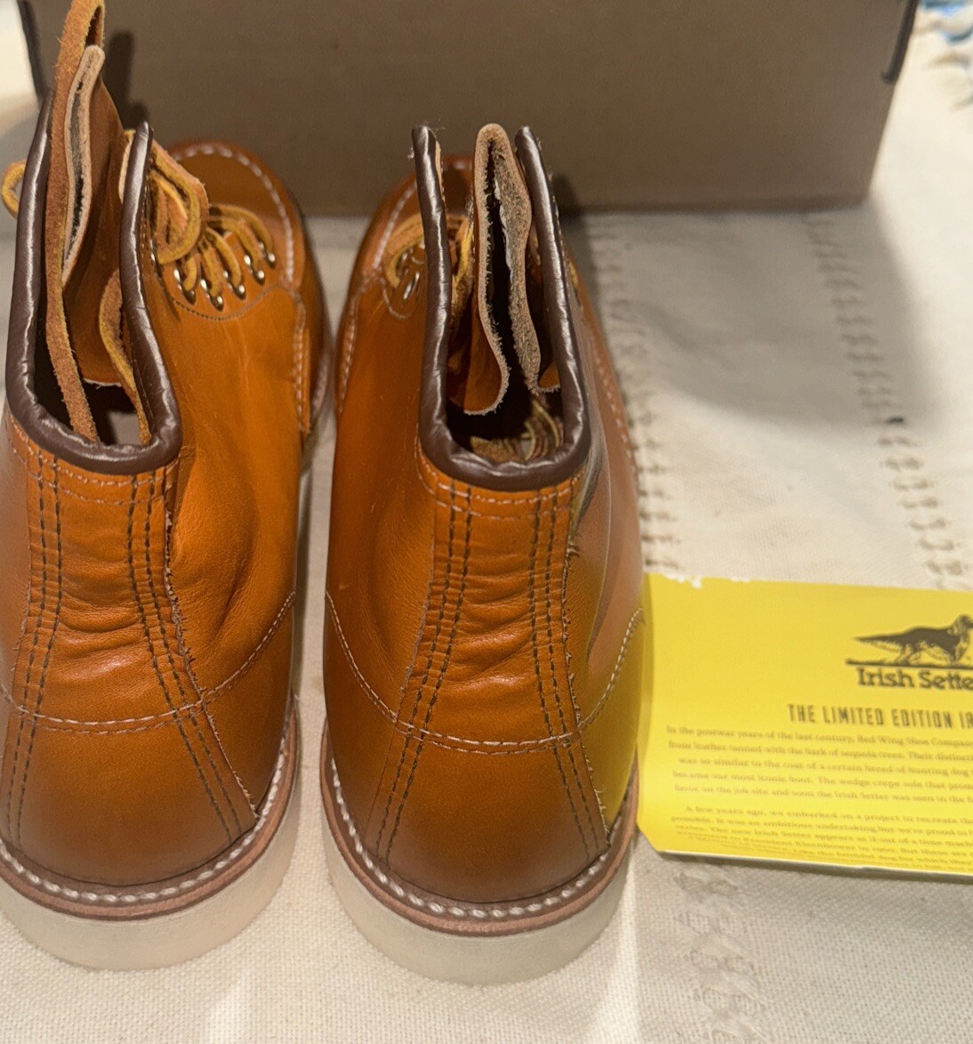 Redwing Red Wing 9875 Gold Russet Size US 10D Japan Exclusive W