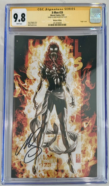X-MEN #24 SDCC 2023 VIRGN WHATNOT EDITION CGC SS 9.8 SIGNED BY MARK BROOKS
