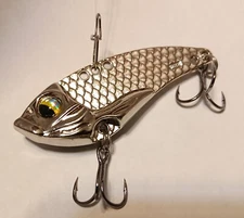 ⭐6 pack ⭐ SHAD Blade Bait fishing lure SINKING bass walleye jig crankbait 1-3/4"