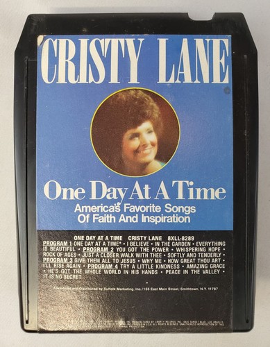Christy Lane One Day at a Time 8-Track Cassette Tape Cartridge 1981 Liberty