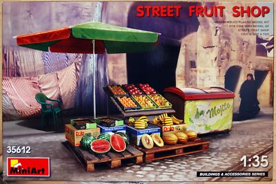 Mini Art 35612 Street Fruit Shop 1:35 Bausatz Kit