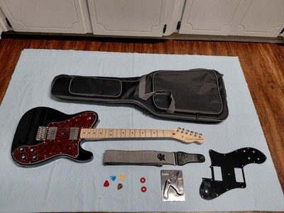 Squier Affinity Telecaster Deluxe - Custom Upgrades - Accessories - Mint Cond.