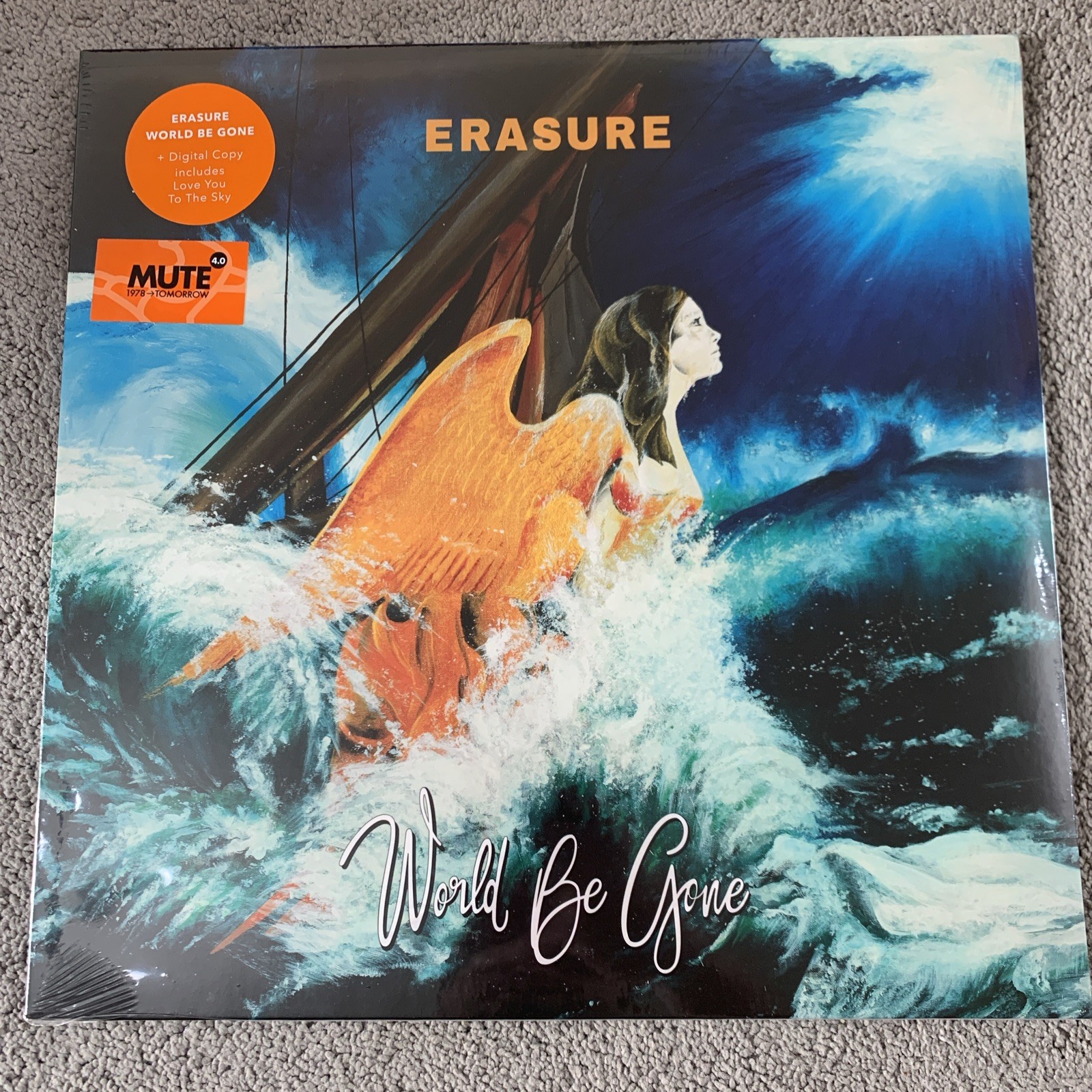 World Be Gone by Erasure (Record, 2017) New Sealed