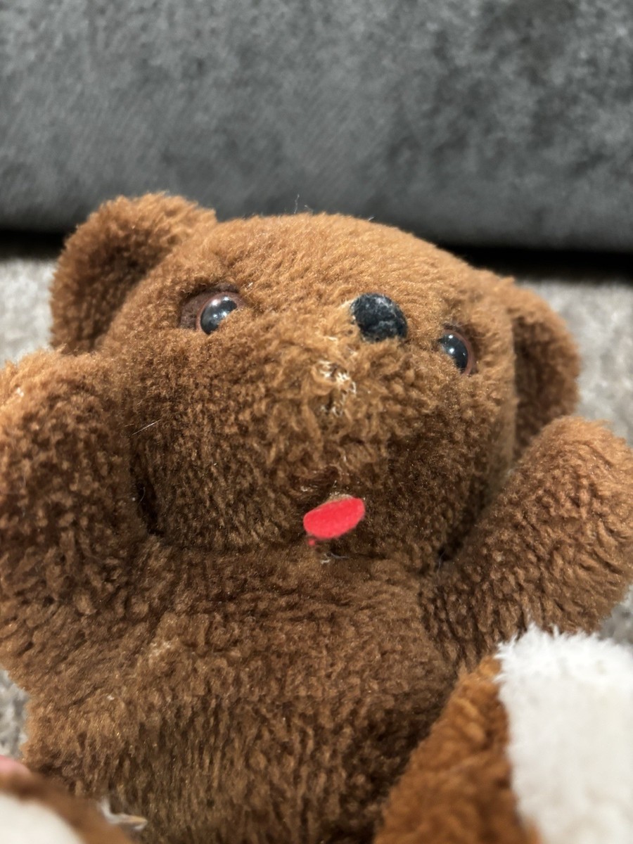 Vintage Knickerbocker Teddy Bear Brown Plush 7