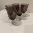 Purple Depression Glassware Set Of 5
