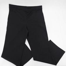 Quince Ponte Pants Womens XL Petite Black Stretch Bootcut Pull on Spandex