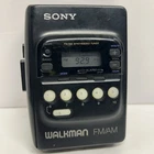 SONY Walkman WM-FX20 Cassette Player & AM/FM Radio *New Belt* *Works* READ DESC