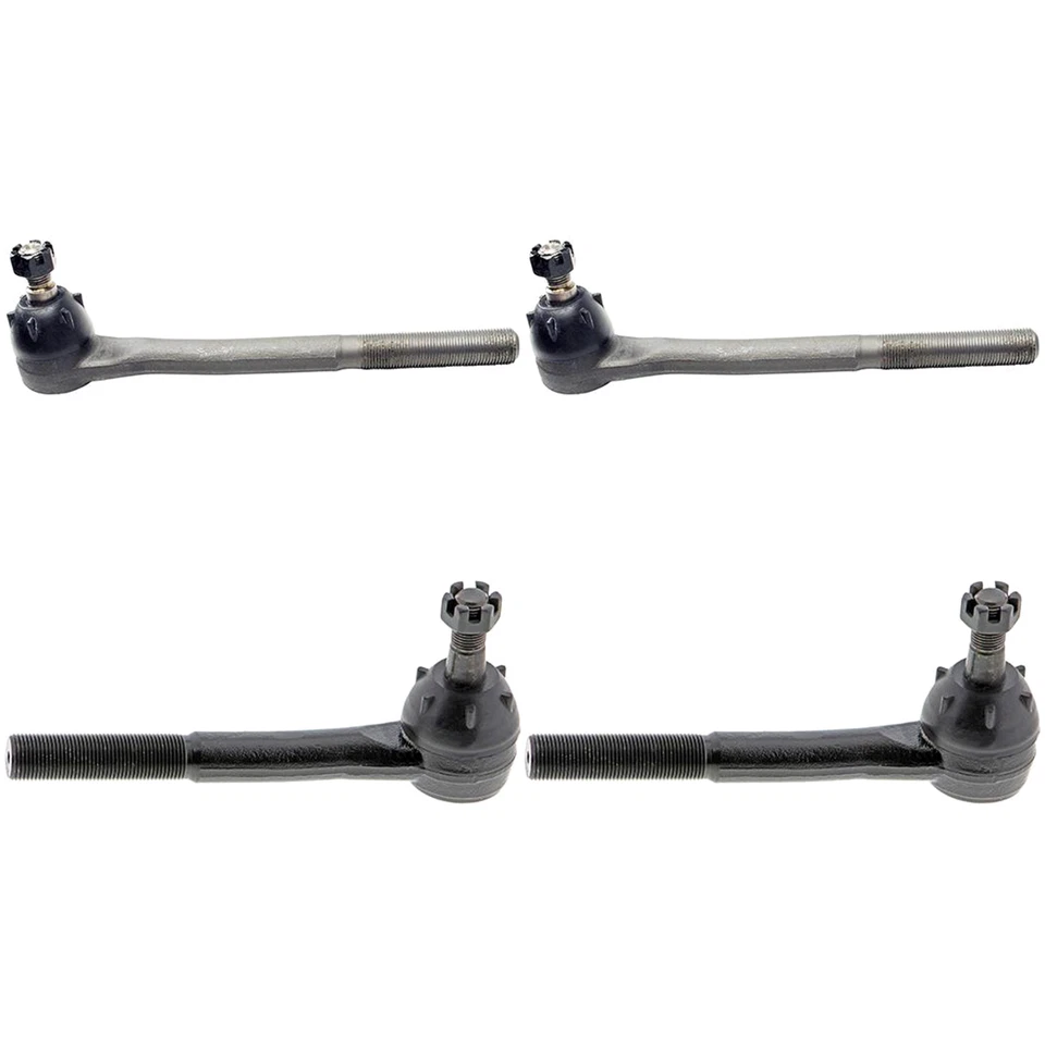 Extremo de barra de amarre de dirección delantera Mevotech 4 piezas para camioneta Chevrolet C10 1971-1972 Foto 2 de 4