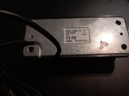 Unitech MS146-ITCB00-SG Barcode Slot ID Card Badge Reader | eBay