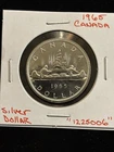 1965 Canada Silver Dollar Circulated “1225006” Canadian $1