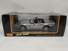 Maisto Special Edition 1:18 Scale Metallic Silver 1996 Chevy Corvette