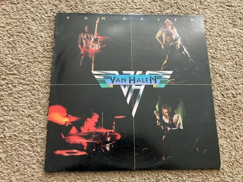 VAN HALEN - Self Titled 1978 Vinyl LP Record Album Warner Bros. BSK 3075