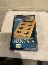 Mancala, solid wood folding game by Cardinal company, made in USA