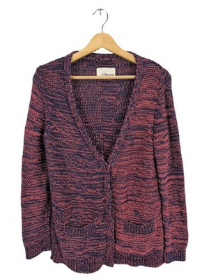 81HOURS Cardigan Damen Jacke Gr. DE 36 pink-blau Casual-Look
