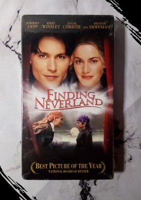Finding Neverland (VHS, 2004) SEALED Johnny Depp, Kate Winslet, Dustin Hoffman