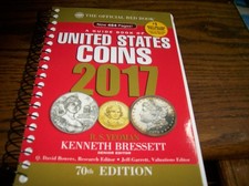 2017 Red Book Price Guide to U.S. Coins Spiral Bound, 74th Edition, Yeoman