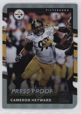 2017 Panini Donruss Press Proof Silver Die-Cut 73/75 Cameron Heyward #276 ms9