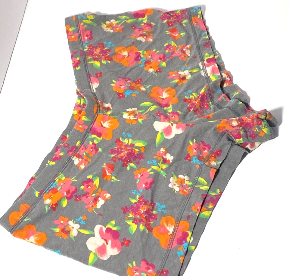 Conjunto de pijama floral vintage anos 90 Y2K Xhilaration XL cinza babydoll conjunto de shorts regata - Imagem 3 de 4