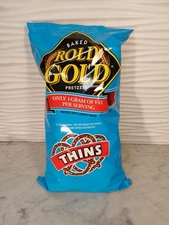 Perfectly Preserved 1994 Rold Gold Pretzel Thins Chip Bag PROP
