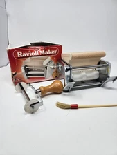 Used IMPERIA Ravioli Maker 5X5 CM 2 Ravioli Attachment MADE IN ITALY Ipasta