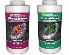 General Hydroponics FloraNova Grow Bloom, Pint Bundle of 2
