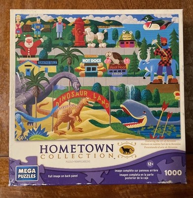 Mega Puzzles Hometown Collection 1000 Piece Art by Heronim Jigsaw Puzzle