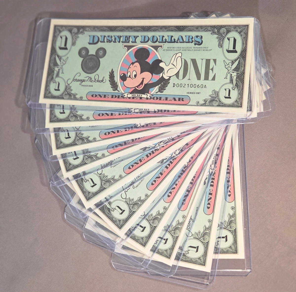 Disney Dollars 1987 for sale | eBay