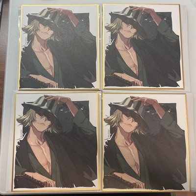 BLEACH Kisuke Urahara Colored Paper Set of 4 Soul Art Showcase