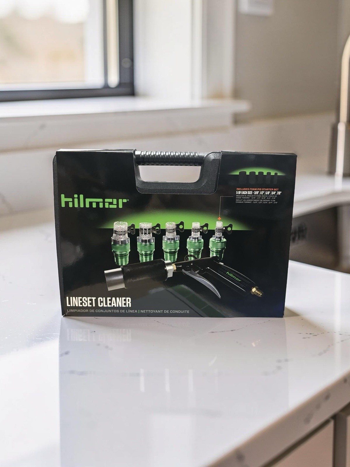 Hilmor HLC007 Refrigerant Lineset Cleaner Kit with Case