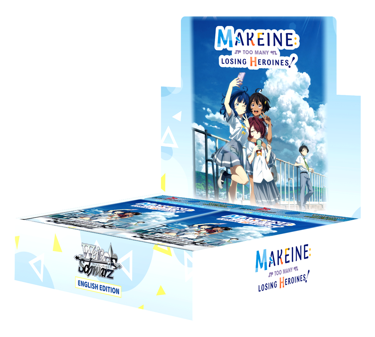 weiss schwarz booster box english Weiss Schwarz Makeine Too Many Losing Heroines Booster Box English 1st  Sealed