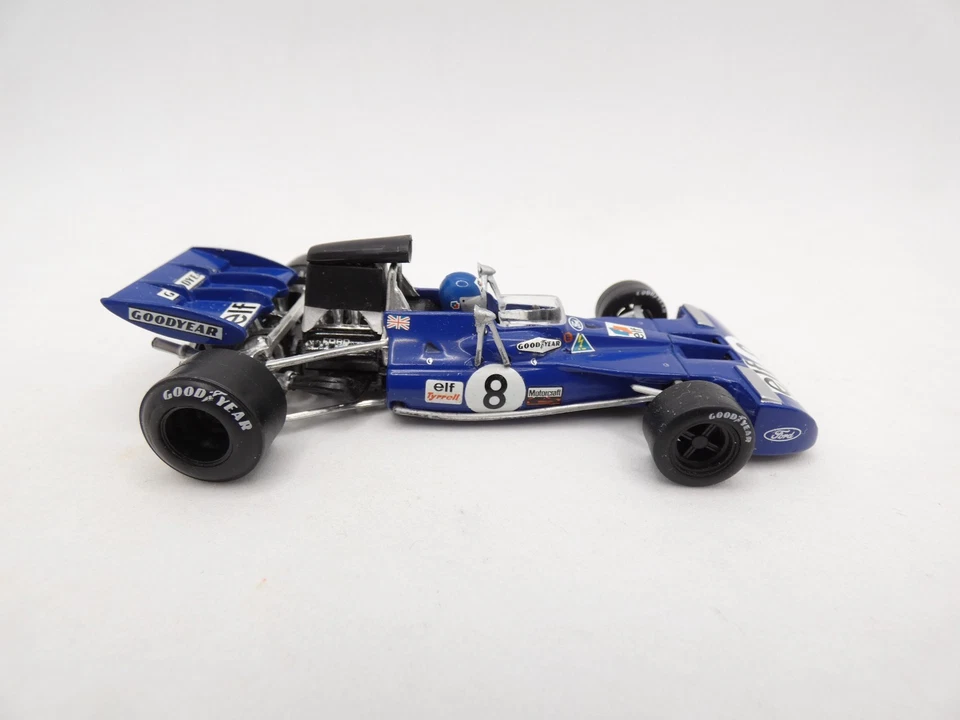 Tyrrell Ford 004 Patrick Depailler #8 1972 1/43 Quartzo F1 Formula 1 - Immagine 2 di 2