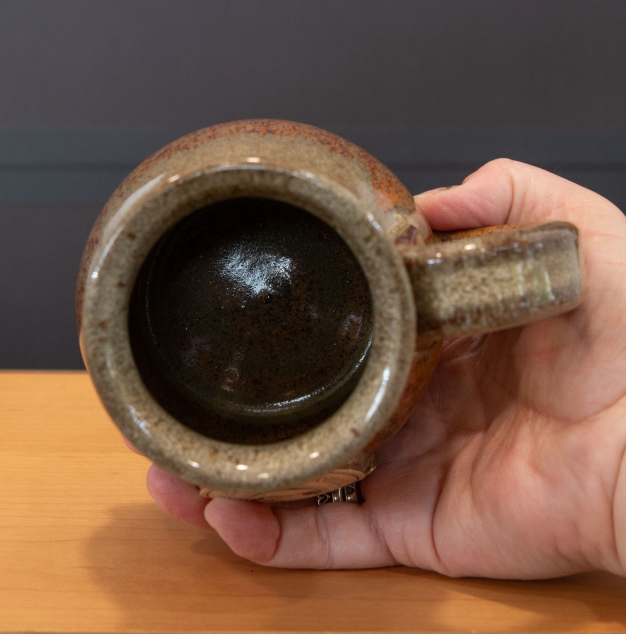 Sunset Hill Stoneware Pirate Coffee Company Mug 12oz