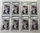Aaron Judge Graded Cards Gem Mint 10. Lot of 8 2022 Bowman #2