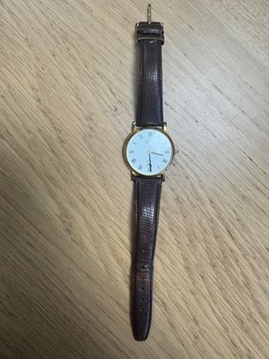 ROYAL Herren Armbanduhr Quartz Klassische Dress Watch Lederarmband