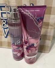 Bath & Body Works Be Enchanted Fine Fragrance Mist and Body Cream 2 SET